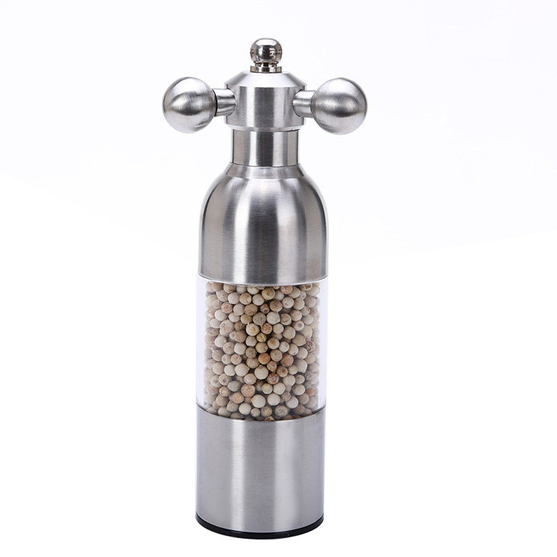4-Color Spice Grinder Set - Pepper Mill & Salt Grinder Kitchen Tool