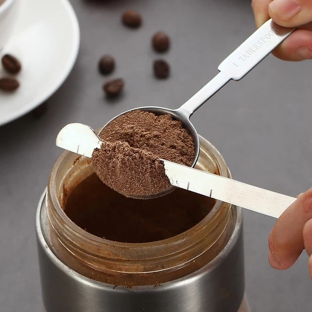 Stainless Steel Measuring Cup & Spoon Set