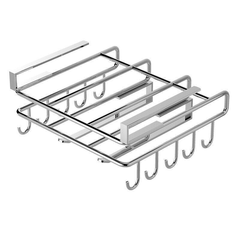 Under Cabinet Storage Rack - Cutting Board Organizer