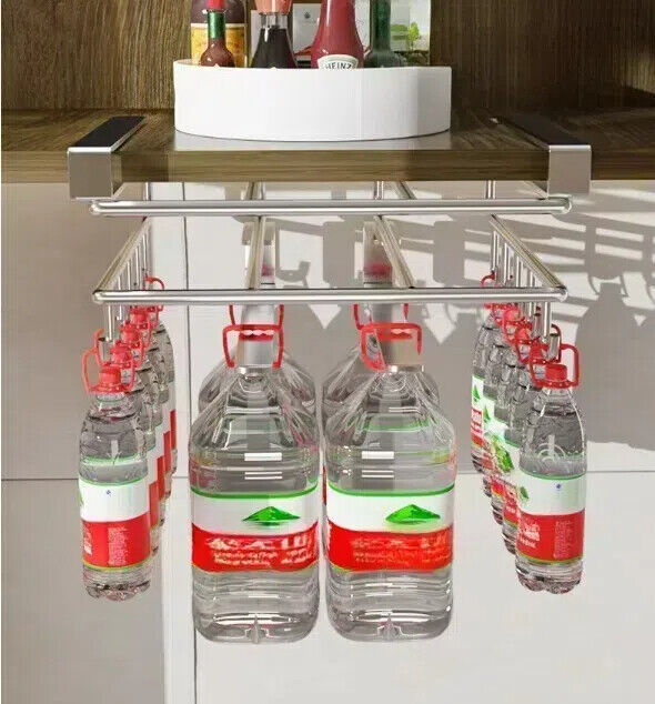 Under Cabinet Storage Rack - Cutting Board Organizer