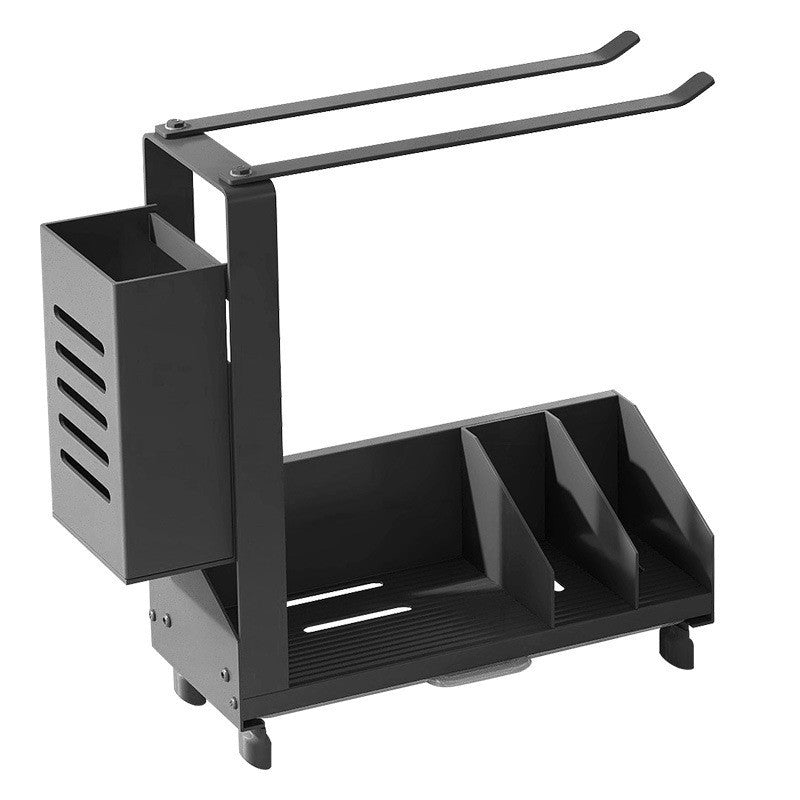 Kitchen Sink Caddy Organizer - Sponge, Soap & Brush Holder