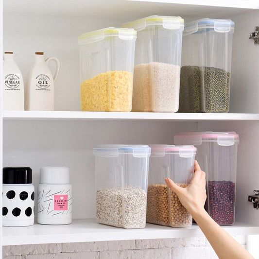 Airtight Cereal Storage Container with Locking Lid